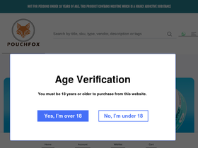 Nikopouch homepage screenshot