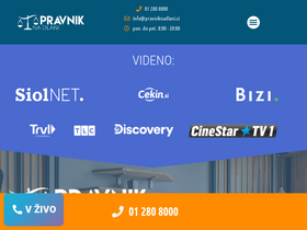 'pravniknadlani.si' screenshot