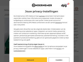 'deondernemer.nl' screenshot