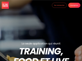 'fiitfightforever.com' screenshot