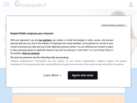 'emploipublic.fr' screenshot