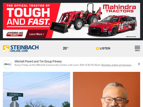 'steinbachonline.com' screenshot
