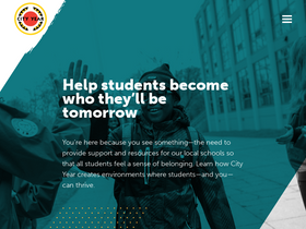 'cityyear.org' screenshot