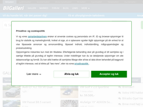 'bilgalleri.dk' screenshot