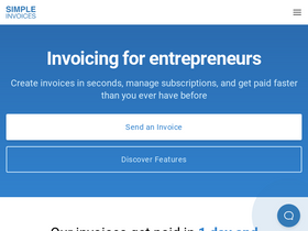 'simpleinvoices.io' screenshot