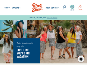 'ripskirthawaii.com' screenshot