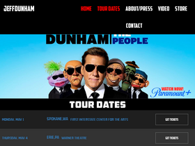 'jeffdunham.com' screenshot