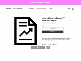 internetsearchresults.com homepage screenshot