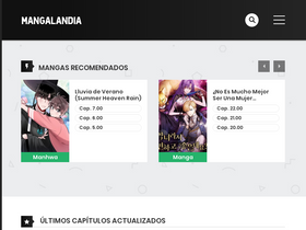 'mangalandia.net' screenshot