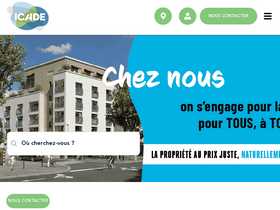 'icade-immobilier.com' screenshot
