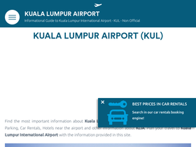 'kuala-lumpur-airport.com' screenshot