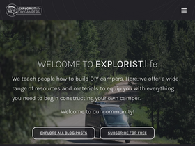 'explorist.life' screenshot