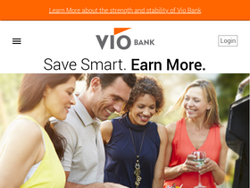 'viobank.com' screenshot