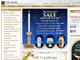 'almy.com' screenshot