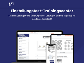 'einstellungstest-fragen.de' screenshot