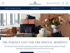 'royalcopenhagen.com' screenshot