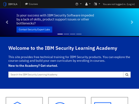 'securitylearningacademy.com' screenshot