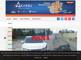'gazetepusula.net' screenshot