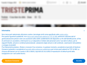 'triesteprima.it' screenshot