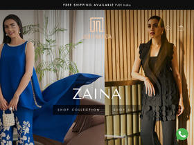 juhinanda.in homepage screenshot