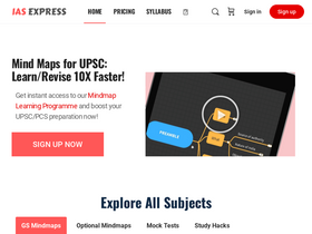 'iasexpress.net' screenshot