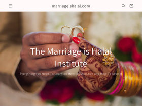 'marriageishalal.com' screenshot