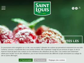 'sucre-saintlouis.com' screenshot