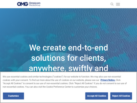 'omnicommediagroup.com' screenshot