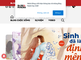'blogradio.vn' screenshot