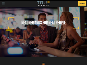 'truerewards.com' screenshot