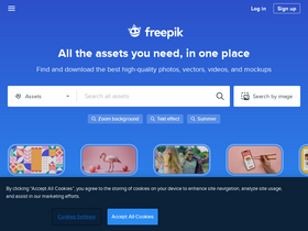 'jp.freepik.com' screenshot