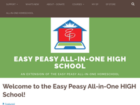 'allinonehighschool.com' screenshot