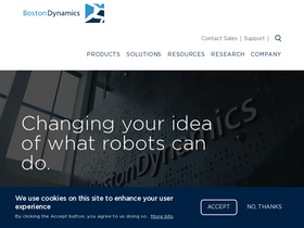 'bostondynamics.com' screenshot