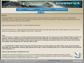 'clusterdx.nl' screenshot