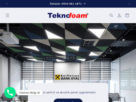 teknofoam.net homepage screenshot