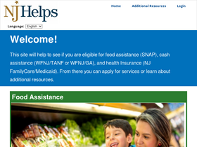 'njhelps.org' screenshot