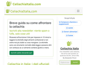 'celiachiaitalia.com' screenshot
