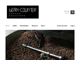 beancountercoffeeroasters.com homepage screenshot