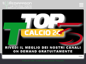 'mediapason.it' screenshot
