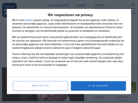 'redactie24.be' screenshot