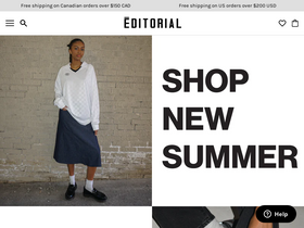 'editorialboutique.com' screenshot
