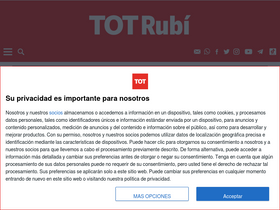 'totrubi.cat' screenshot