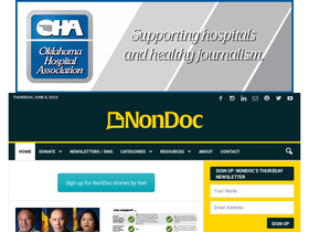 'nondoc.com' screenshot
