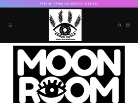 moonroomshop.com homepage screenshot
