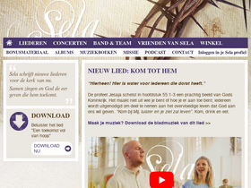 'sela.nl' screenshot