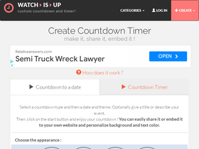 'watchisup.com' screenshot