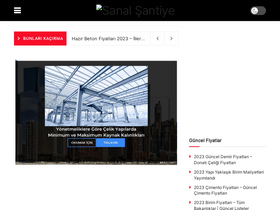 'sanalsantiye.com' screenshot