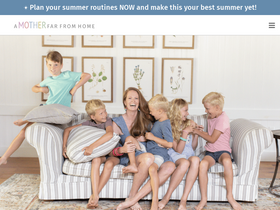'amotherfarfromhome.com' screenshot