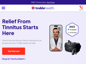 'treblehealth.com' screenshot