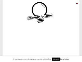 'zarowkadoauta.pl' screenshot